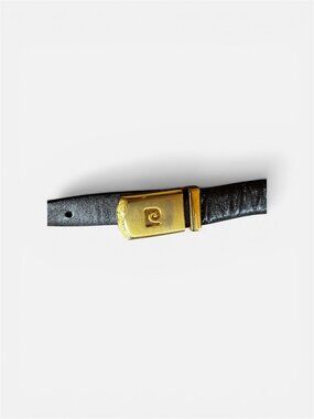 Pierre Cardin Vintage Logo Buckle Belt